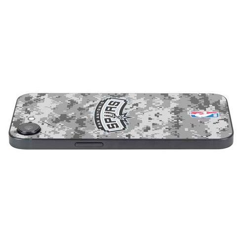 NBA San Antonio Spurs Digi Camo iPhone 16e Skin