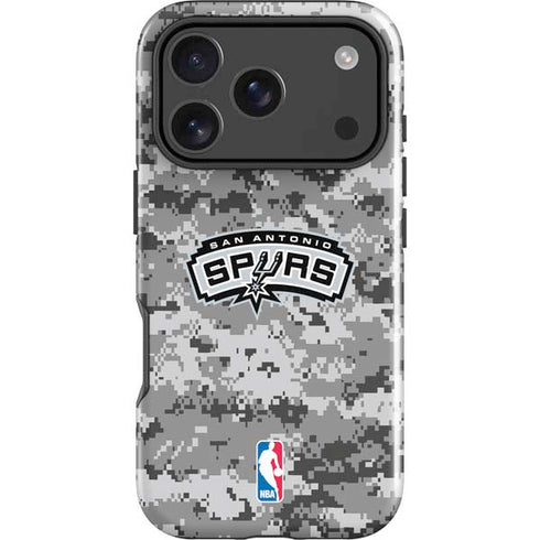 NBA San Antonio Spurs Digi Camo iPhone 18 Pro Max Impact Case