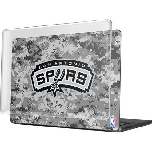 NBA San Antonio Spurs Digi Camo MacBook Pro 14in (2021-24) Case plus Skin