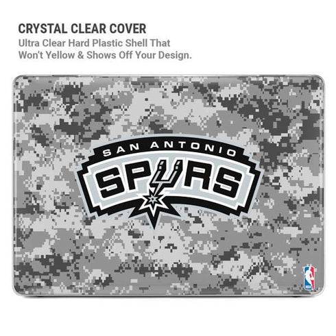 NBA San Antonio Spurs Digi Camo MacBook Pro 14in (2021-24) Case plus Skin