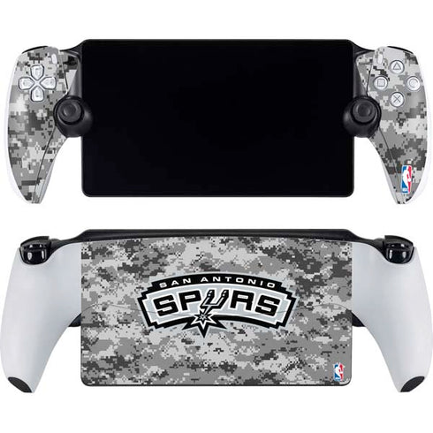 NBA San Antonio Spurs Digi Camo PlayStation Portal Remote Player Skin
