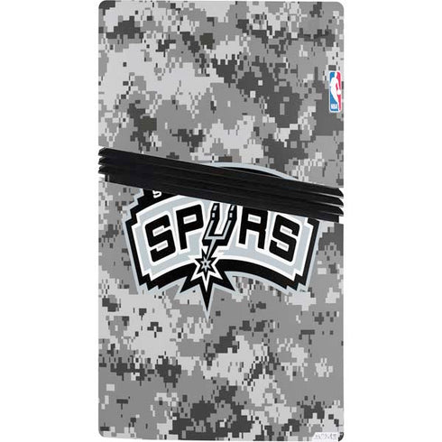 NBA San Antonio Spurs Digi Camo PS5 Pro Console Skin
