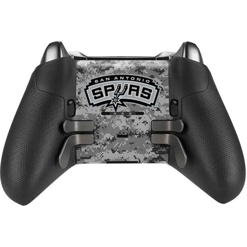 NBA San Antonio Spurs Digi Camo Xbox Elite Wireless Controller Series 2 Skin