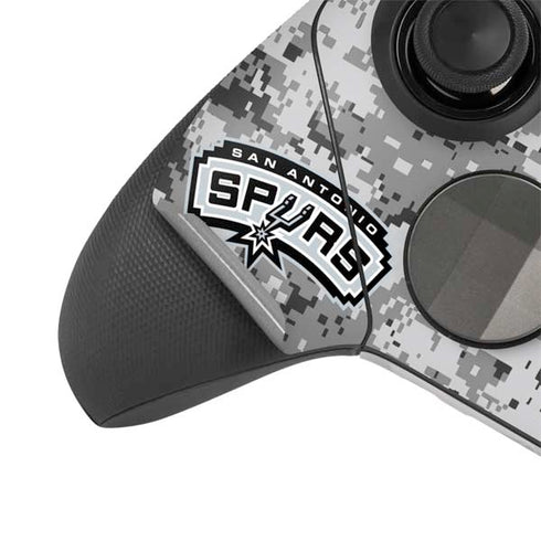 NBA San Antonio Spurs Digi Camo Xbox Elite Wireless Controller Series 2 Skin