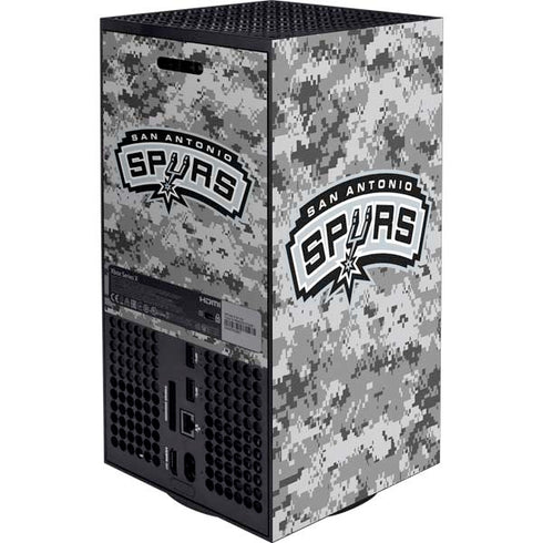 NBA San Antonio Spurs Digi Camo Xbox Series X Bundle Skin