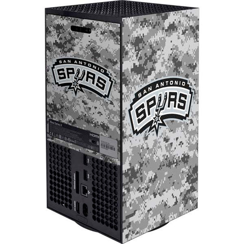 NBA San Antonio Spurs Digi Camo XBox Series X Digital Edition Bundle Skin