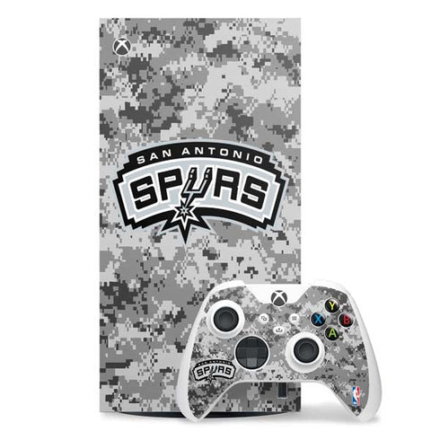 NBA San Antonio Spurs Digi Camo Xbox Series X Skins