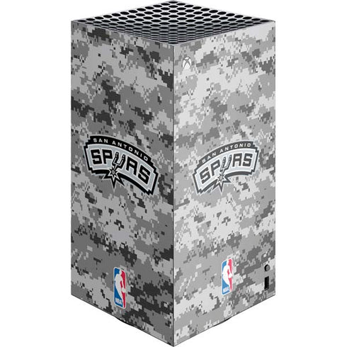 NBA San Antonio Spurs Digi Camo XBox Series X Digital Edition Console Skin
