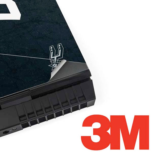 NBA San Antonio Spurs Distressed Dell Alienware Skin