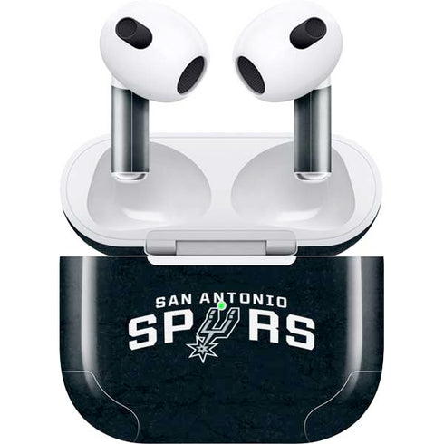 NBA San Antonio Spurs Distressed Apple AirPods (3rd Gen 2021) Skin
