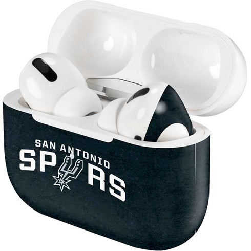 NBA San Antonio Spurs Distressed AirPods Skins