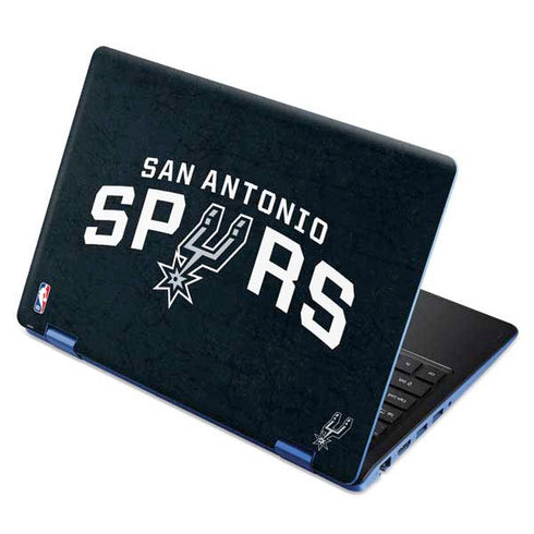NBA San Antonio Spurs Distressed Aspire R11 11.6in Skin
