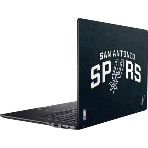 NBA San Antonio Spurs Distressed Ativ Book 9 (15.6in 2014) Skin