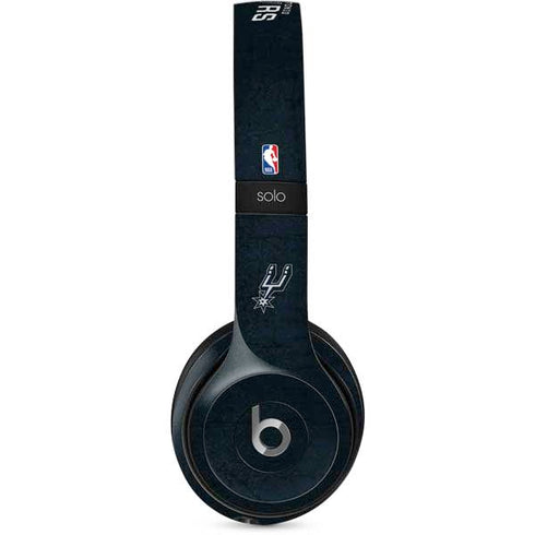 NBA San Antonio Spurs Distressed Beats Solo 2 Wired Skin