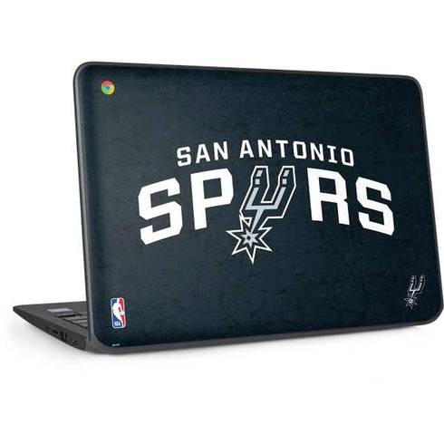 NBA San Antonio Spurs Distressed HP Chromebook Skin