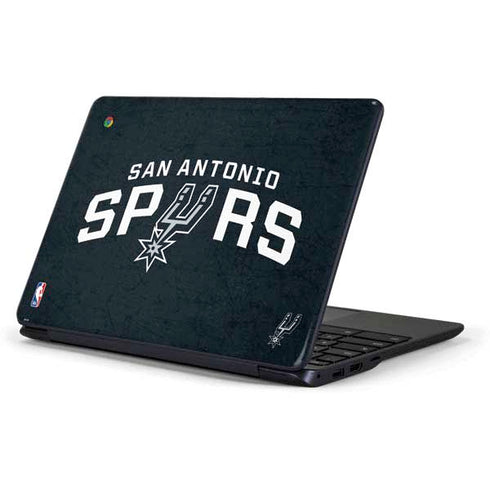 NBA San Antonio Spurs Distressed Samsung Chromebook Skin