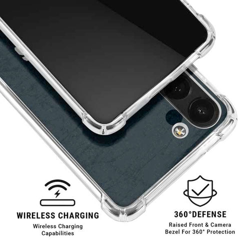 NBA San Antonio Spurs Distressed Galaxy A13 5G Clear Case