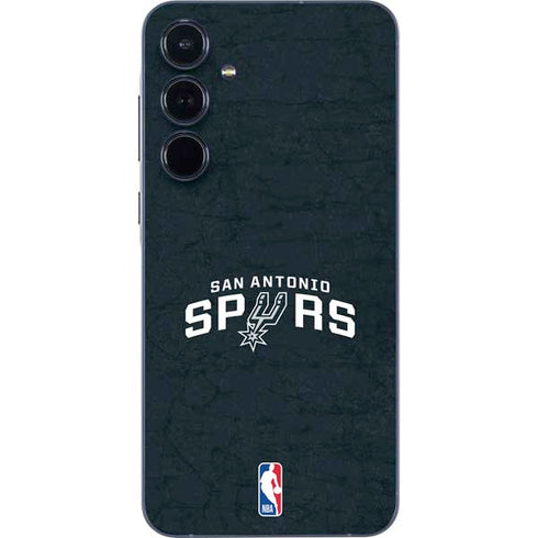 NBA San Antonio Spurs Distressed Galaxy A36 5G Skin