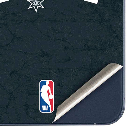 NBA San Antonio Spurs Distressed Galaxy A55 5G Skin