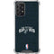 NBA San Antonio Spurs Distressed Galaxy A72 5G Clear Case