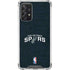 NBA San Antonio Spurs Distressed Galaxy A72 5G Clear Case