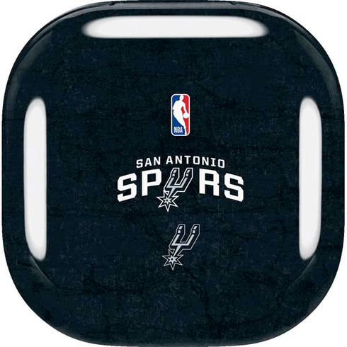NBA San Antonio Spurs Distressed Galaxy Buds Live Skin