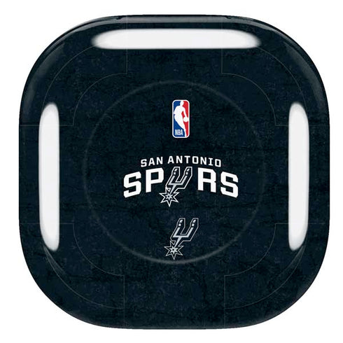 NBA San Antonio Spurs Distressed Galaxy Buds Live Skin