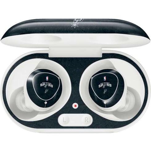 NBA San Antonio Spurs Distressed Galaxy Buds Plus Skin