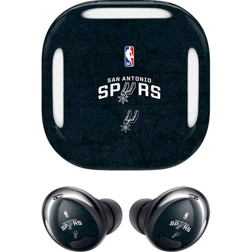 NBA San Antonio Spurs Distressed Galaxy Buds Pro Skin