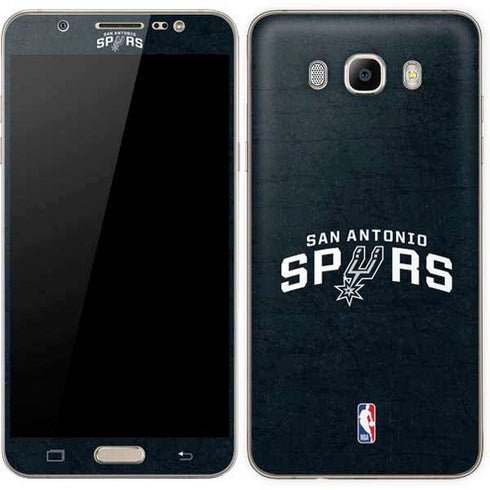 NBA San Antonio Spurs Distressed Galaxy J7 Skin