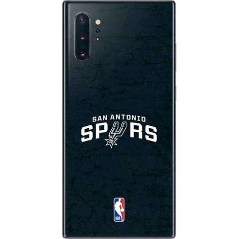 NBA San Antonio Spurs Distressed Galaxy Note 10 Plus Skin