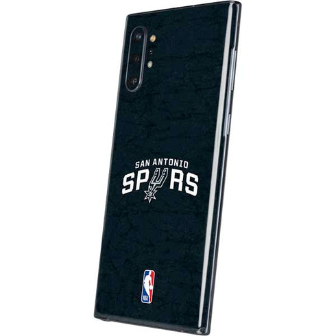 NBA San Antonio Spurs Distressed Galaxy Note 10 Plus Skin