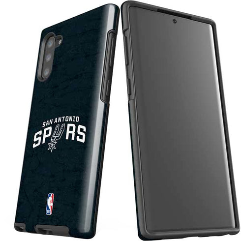 NBA San Antonio Spurs Distressed Galaxy Note 10 Pro Case