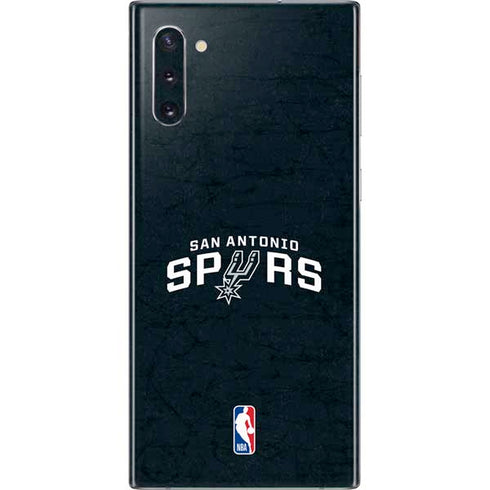 NBA San Antonio Spurs Distressed Galaxy Note 10 Skin