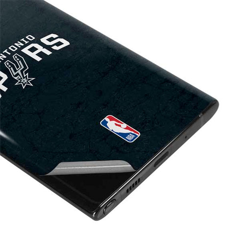 NBA San Antonio Spurs Distressed Galaxy Note 10 Skin