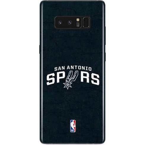 NBA San Antonio Spurs Distressed Galaxy Note 8 Skin
