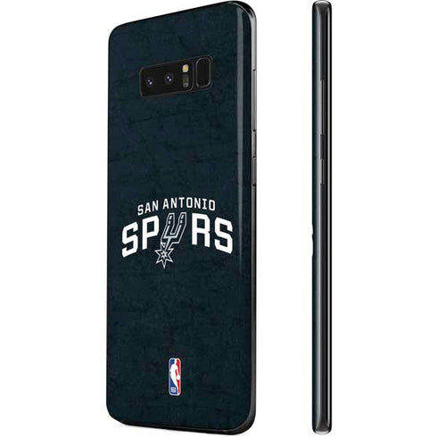 NBA San Antonio Spurs Distressed Galaxy Note 8 Skin