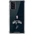 NBA San Antonio Spurs Distressed Galaxy Note20 5G Clear Case