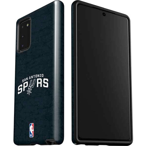 NBA San Antonio Spurs Distressed Galaxy Note20 5G Pro Case