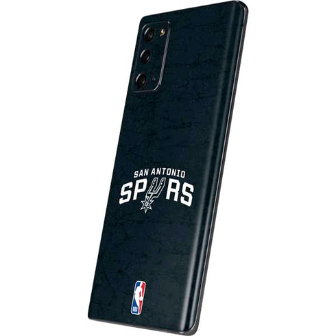 NBA San Antonio Spurs Distressed Galaxy Note20 5G Skin