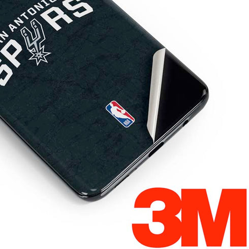 NBA San Antonio Spurs Distressed Galaxy S10 Skin