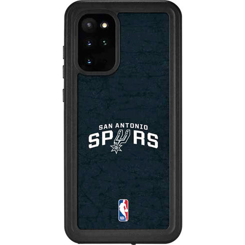 NBA San Antonio Spurs Distressed Galaxy S20 Plus Waterproof Case