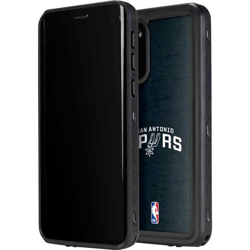 NBA San Antonio Spurs Distressed Galaxy S20 Plus Waterproof Case