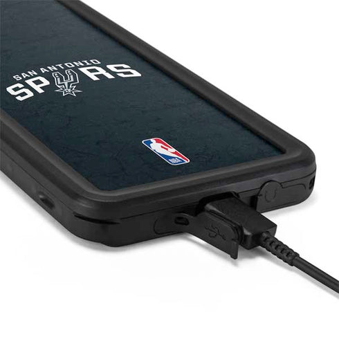 NBA San Antonio Spurs Distressed Galaxy S20 Plus Waterproof Case