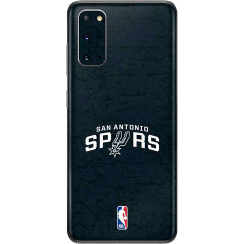NBA San Antonio Spurs Distressed Galaxy S20 Skin