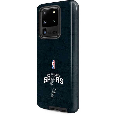NBA San Antonio Spurs Distressed Galaxy S20 Ultra 5G Pro Case