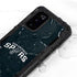 NBA San Antonio Spurs Distressed Galaxy S20 Waterproof Case