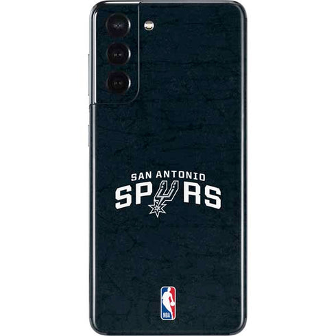 NBA San Antonio Spurs Distressed Galaxy S21 5G Skin