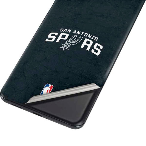 NBA San Antonio Spurs Distressed Galaxy S21 5G Skin