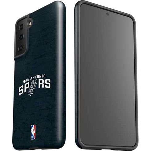 NBA San Antonio Spurs Distressed Galaxy S21 FE Pro Case